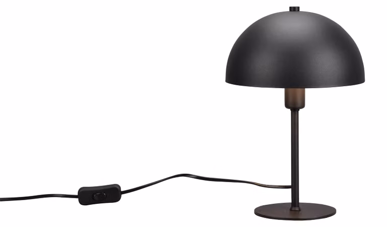 Lampada da tavolo NOLA nera Trio 506200132