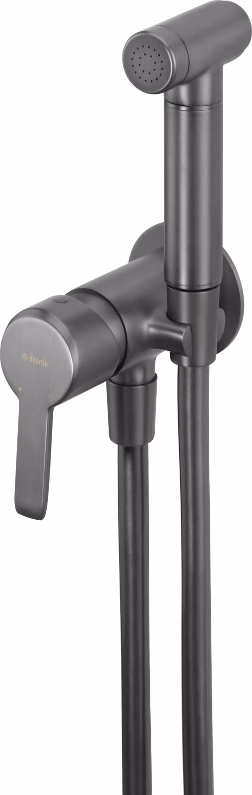 Concealed bidet mixer with bidetta shower head