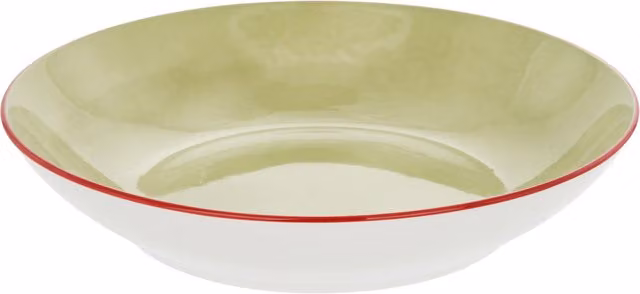 Piatto fondo soup plate in porcellana verde Tages di Villeroy & Boch