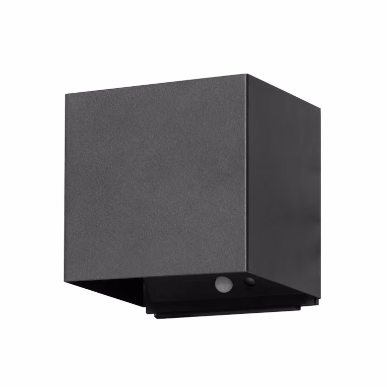 FH Lighting Lampada da parete ricaricabile a LED Magnetics, nero, 120°, su/giù, sensore Magnetic, Nero, Corridoio, Metallo, Moderno