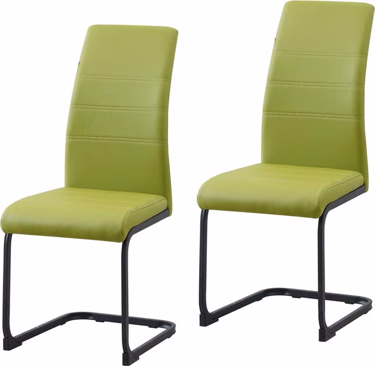 Set di 2 sedie a dondoloPoliuretanoverde SallyP HTI-Line