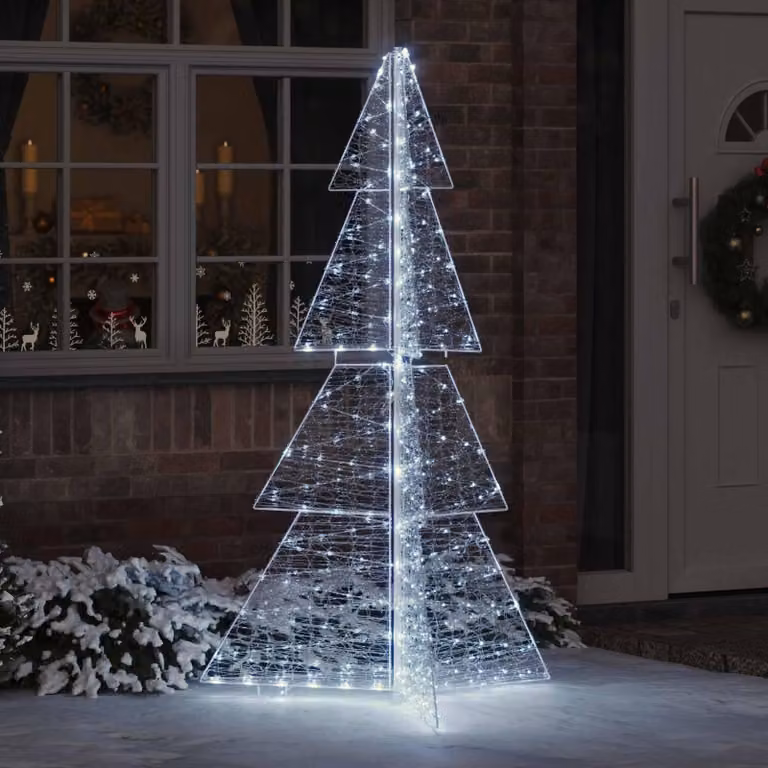 Maison Exclusive - Albero di Natale con 240 LED, luce bianca fredda, 180 cm, in acrilico