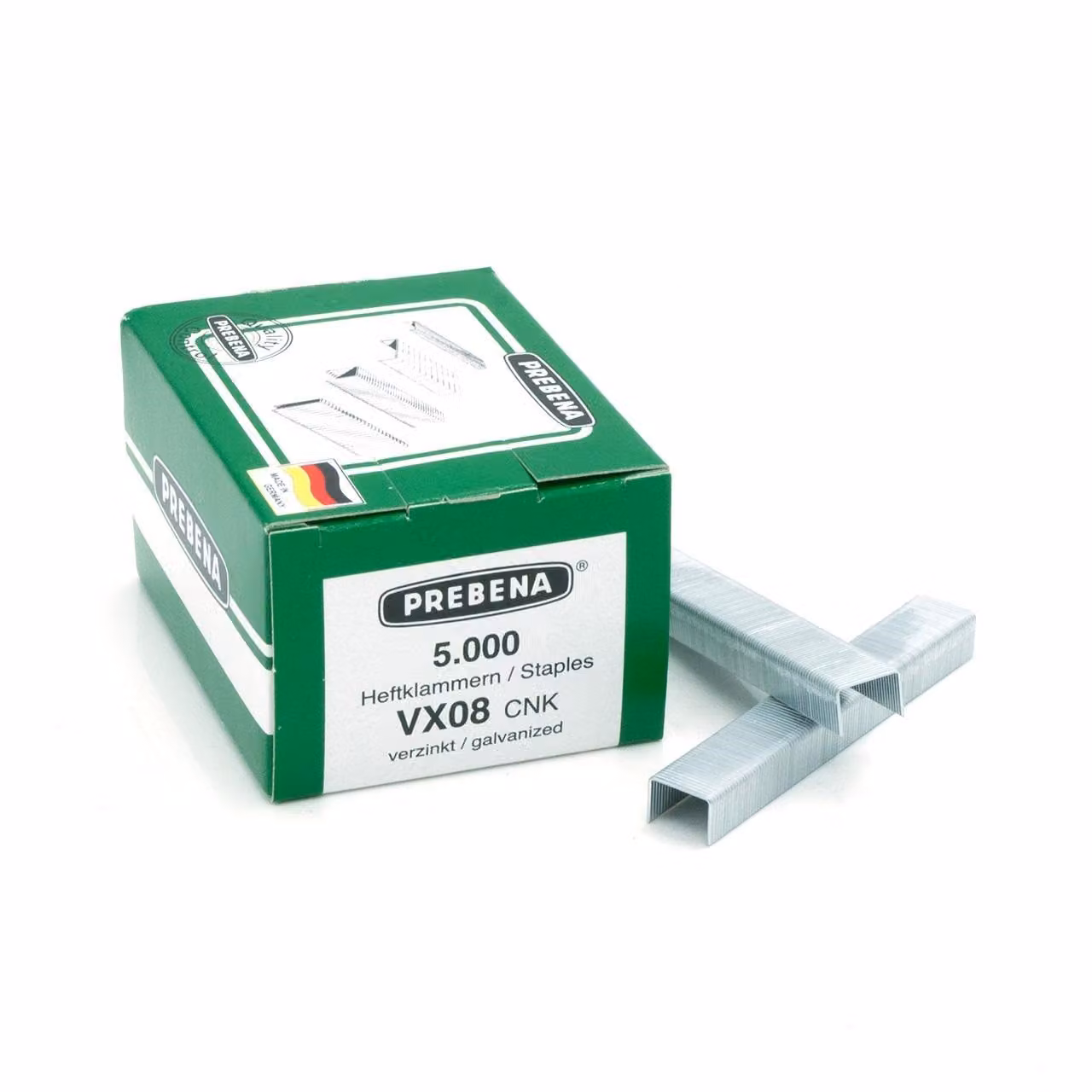 Serie 53 Graffe da 8,0 mm Graffe zincate KL-50 5,0M