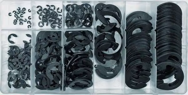 Anelli di sicurezza Condor, diametro 1,5 - 22 mm, 300 pz. 100-01353