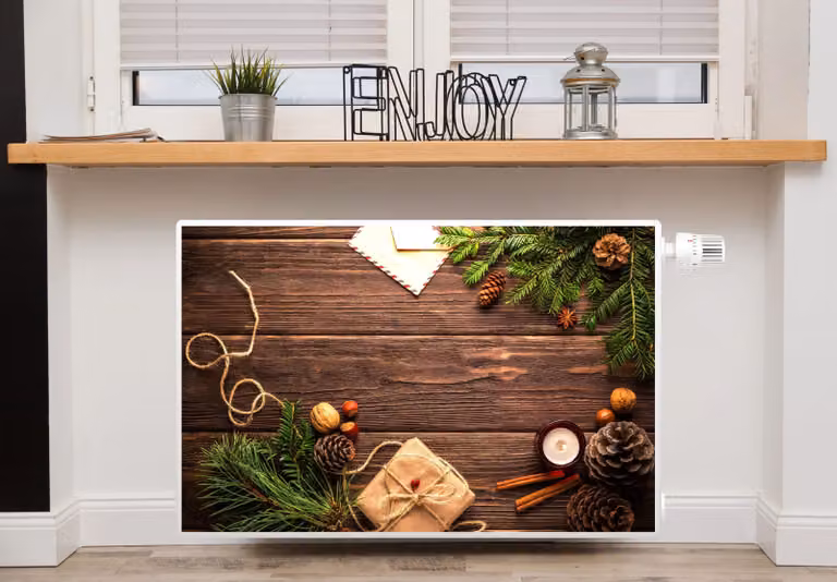 Coperchio magnetico per radiatori Natale decorativo 60x100