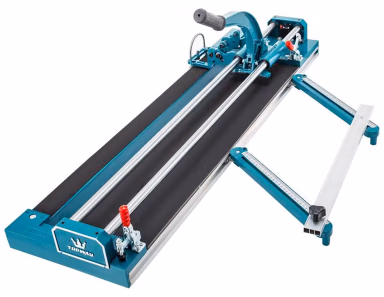 Tagliapiastrelle manuale - Larghezza di taglio: 1200 mm - Spessore di taglio: 6-15 mm - Materiale: lega di alluminio - Ideale per piastrelle di grandi dimensioni