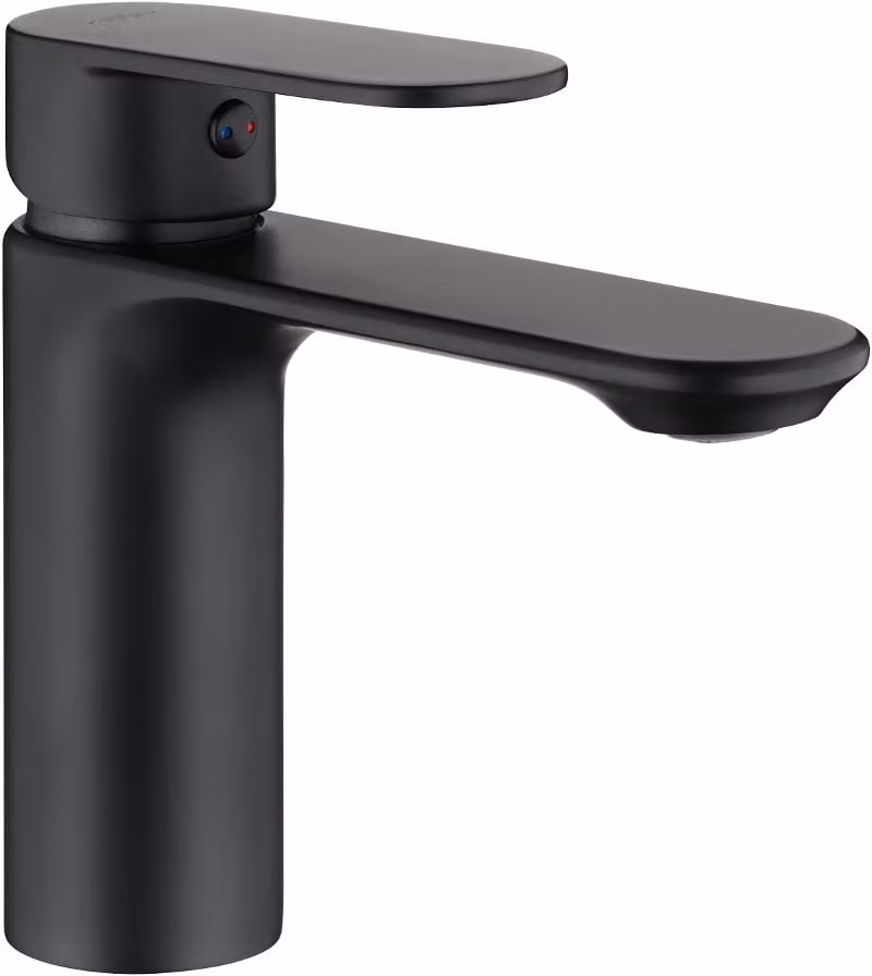 Mexen Milo rubinetteria per lavabo, nera - 71300-70
