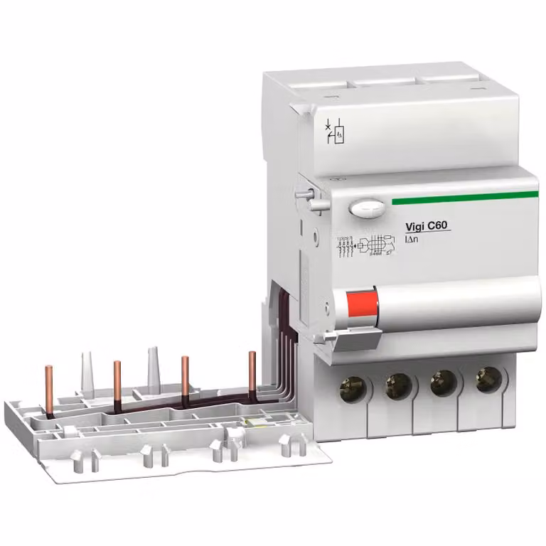 Schneider Electric Multi 9 OEM Vigi C60 a 4 poli, 63 A, 300 mA, tipo AC per interruttori automatici C60 M9V14463