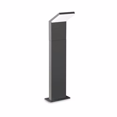Ideal Lux STYLE Paletto LED Integrato da Esterno 50cm Grigio Antracite 1100Lm 4000K IP54