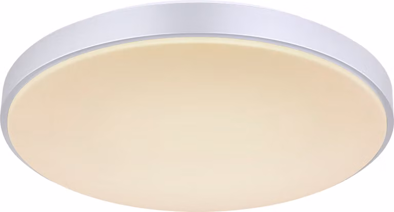 Globo Lighting|Lampada da soffitto in metallo bianco, LED