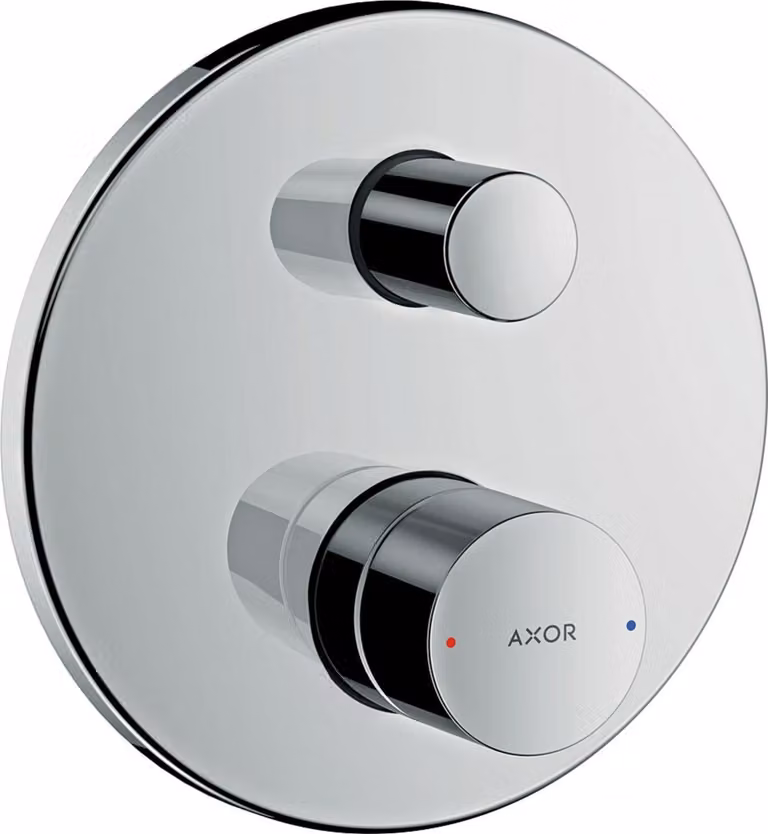 hansgrohe AXOR Uno Mitigeur monocommande de baignoire encastré, Zerogriff, combinaison de fusibles, 45407000, 45407000
