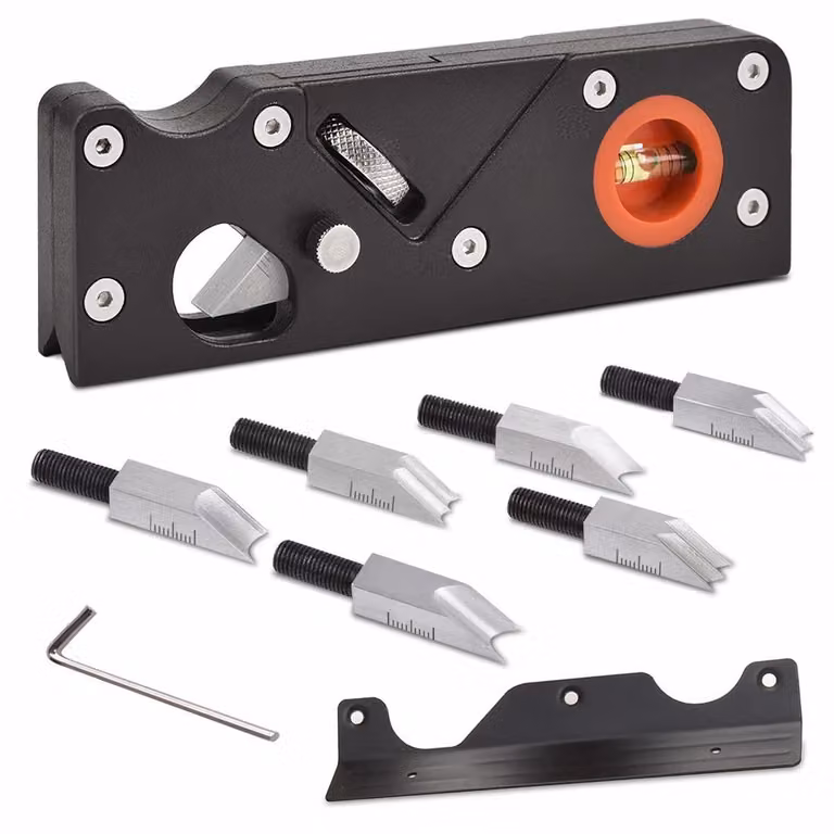 Solidchoice - Fresa angolare con 7 lame per lavorazione del legno