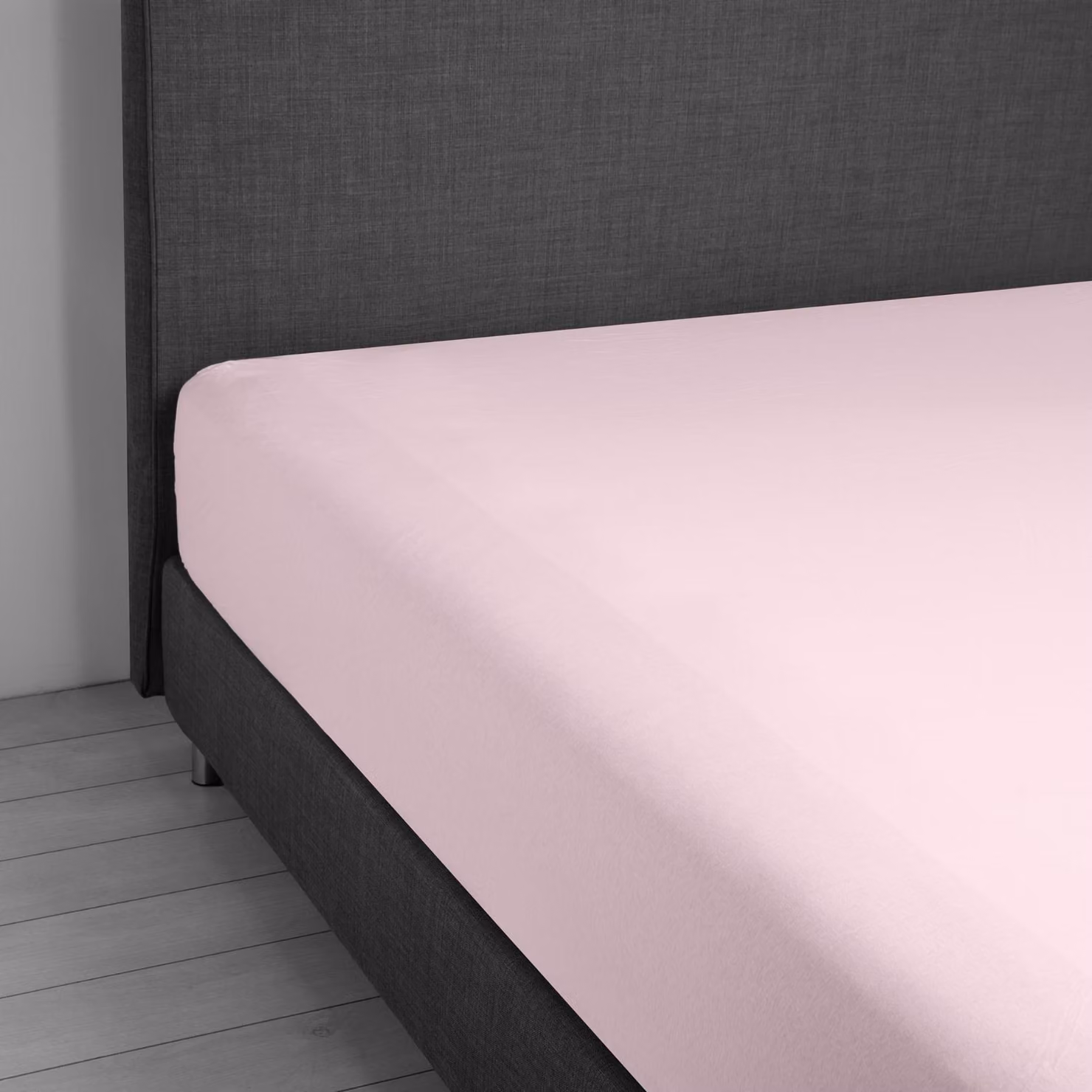 Lenzuolo con angoli elastici DaunenStep Vivacolor in jersey multicolore e rosa – 2