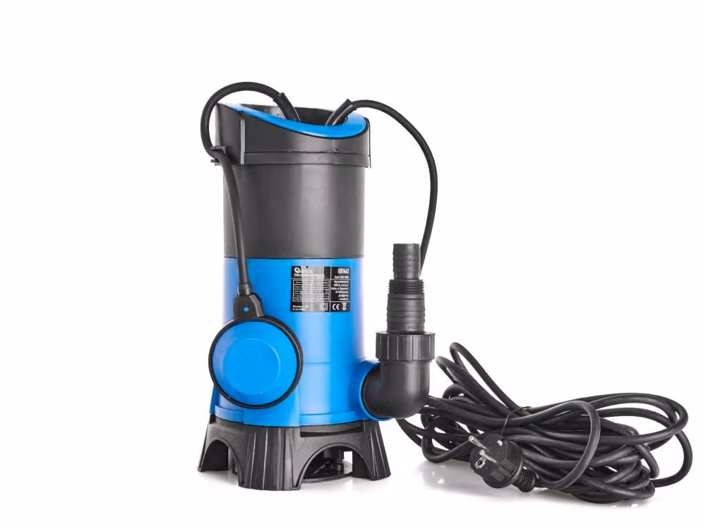 GEKO Pompa sommersa in plastica per liquami 900W con galleggiante G81463