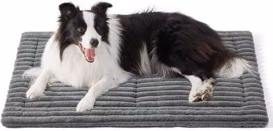 Tappetino impermeabile per cuccia di cane, 89 x 58 cm - Coperta in pile lavabile con fondo antiscivolo