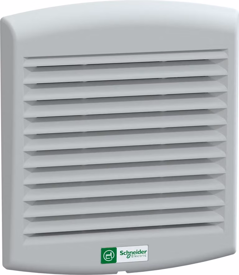 SCHNEIDER ELECTRIC Filterfan 70m3/h 230V RAL7035 1 pezzo
