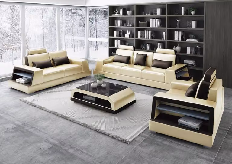 Sofagarnitur Couch Sofa Sitz Garnitur 3+2+1 Komplett Set Moderne Wohnzimmer