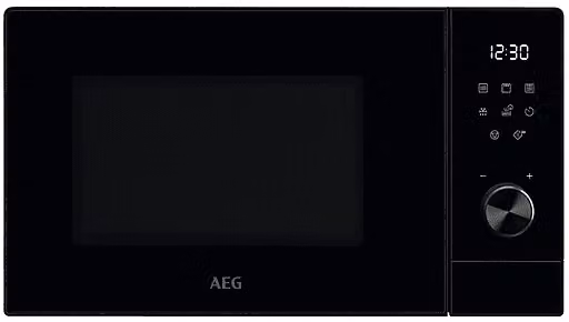 Microonde con Grill AEG MFB295DB Nero, Capacità 29 l, Potenza Microonde 900 W e Grill 1000 W con Funzione Vapore