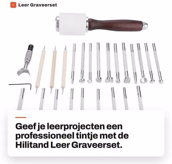 Attrezzi manuali con 20 inserti - Resistenti e pratici