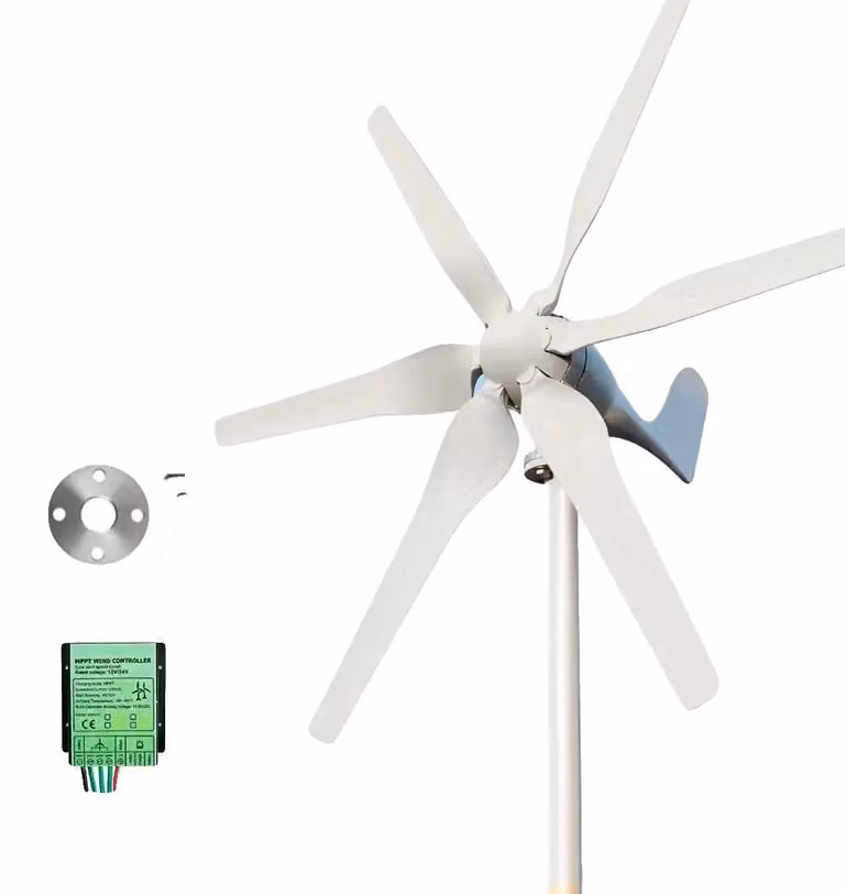 Turbina eolica, alta efficienza, compatibilità con sistemi off-grid, con controller , 3000W, 48V