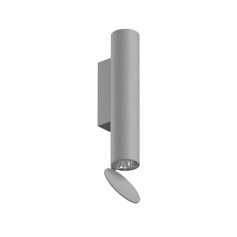 Flos - Flauta Spiga 1 Dimmable DALI - Lampada da parete o soffitto da esterno - Grigio