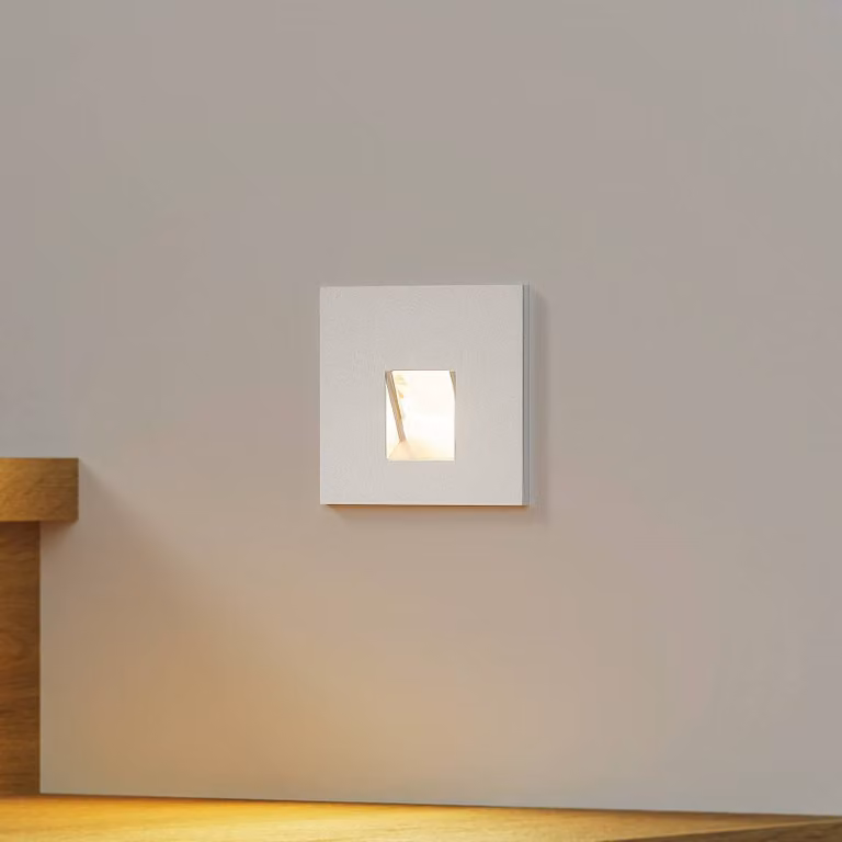 Arcchio Luci LED da incasso Vexi, 7,5 cm x cm, argento, CCT Vexi Arcchio, dimmerabile, Alluminio / Grigio / Zincato, Soggiorno / Sala da pranzo, Alluminio, Moderno, Faretto da incasso a parete