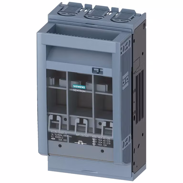Interruttore automatico di sicurezza Siemens, serie 3NP1, grado di protezione IP40