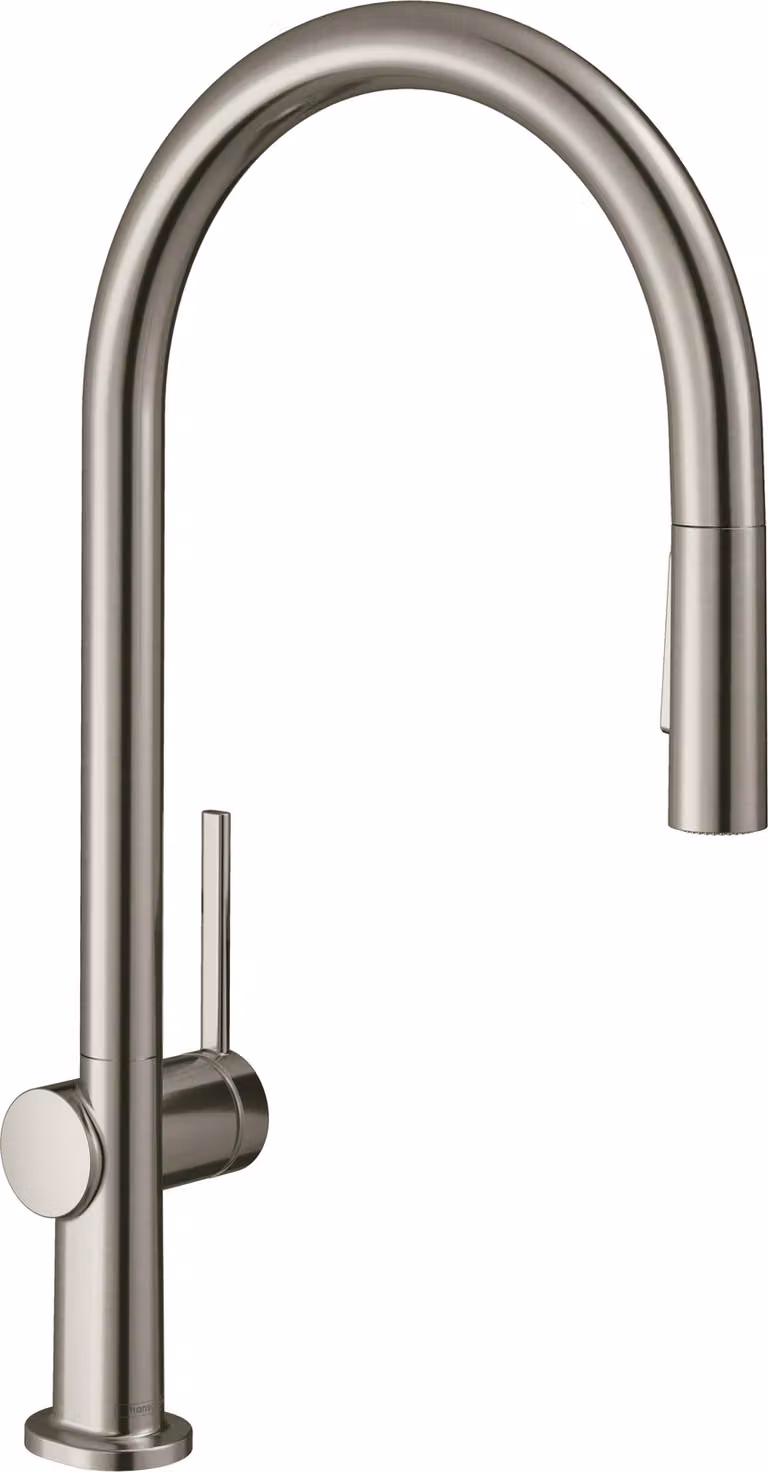 hansgrohe Talis M54 mitigeur monocommande de cuisine 210, douche extractible, 2 jets, sBox, 72801800, 72801800