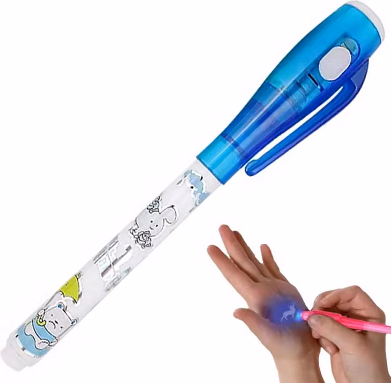 Penna Invisibile Apt + Led Uv