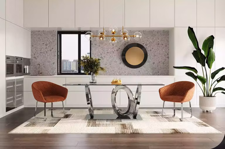 Tisch Esszimmer Königlicher Esstisch Klassischer Tische Luxus