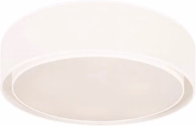 Plafoniera LED Nowodvorski Lighting Mist bianca, design moderno e rotondo, Ø 56 cm, con 3 lampadine E27 dimmerabili