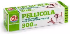 Pellicola alimentare trasparente Gel Sac, Lunghezza: 300 m, Altezza: 29 cm, Spessore: 9 micron