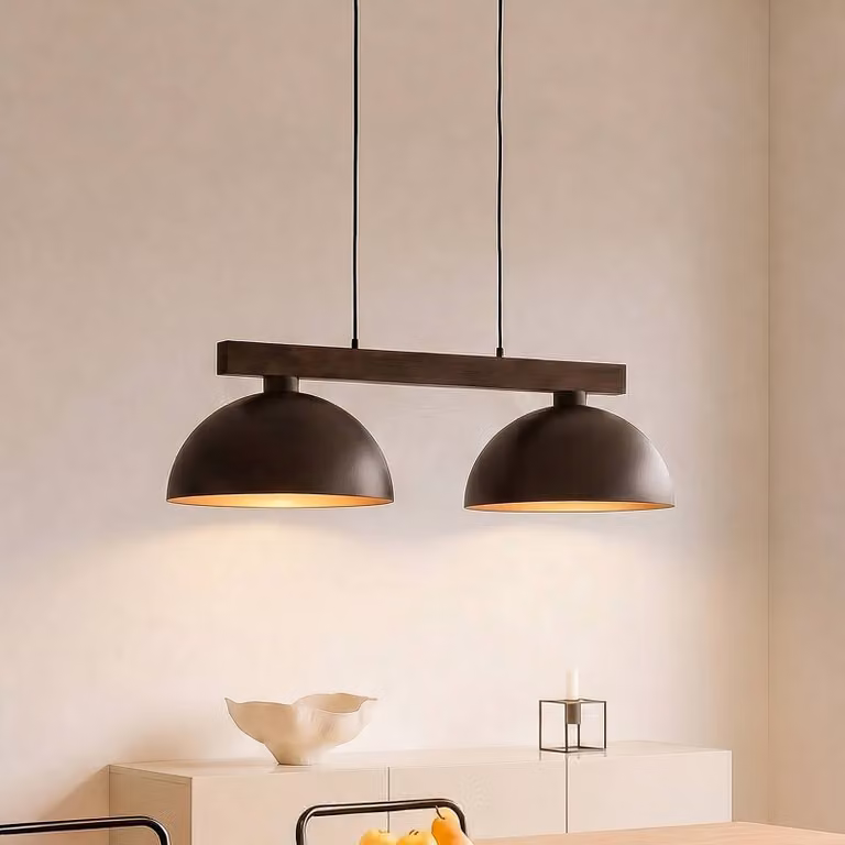 Lampada a sospensione Oslo TK Lighting, dimmerabile, Marrone / Ruggine, Soggiorno / Sala da pranzo, Metallo, Moderno, Lampada a sospensione
