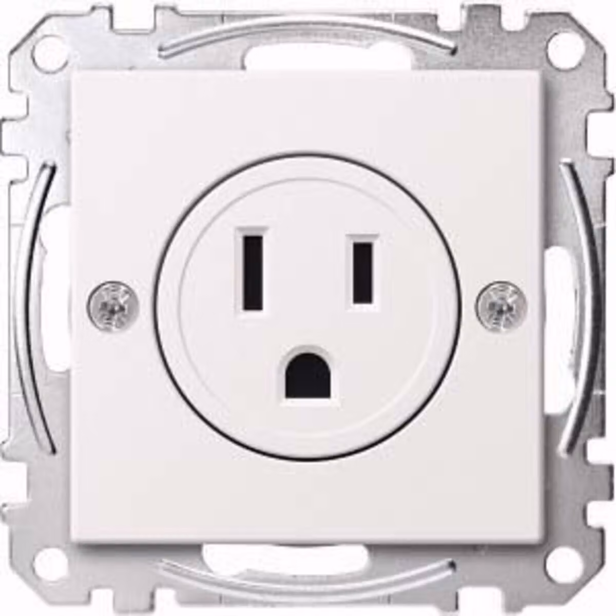 Adattatore per prese elettriche USA, 15 A, bianco polare, sistema M