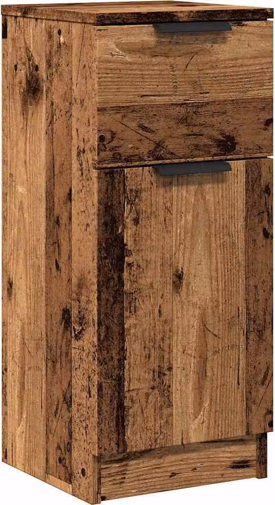 Credenza Legno Antico 30x30x70 cm in Legno Multistrato