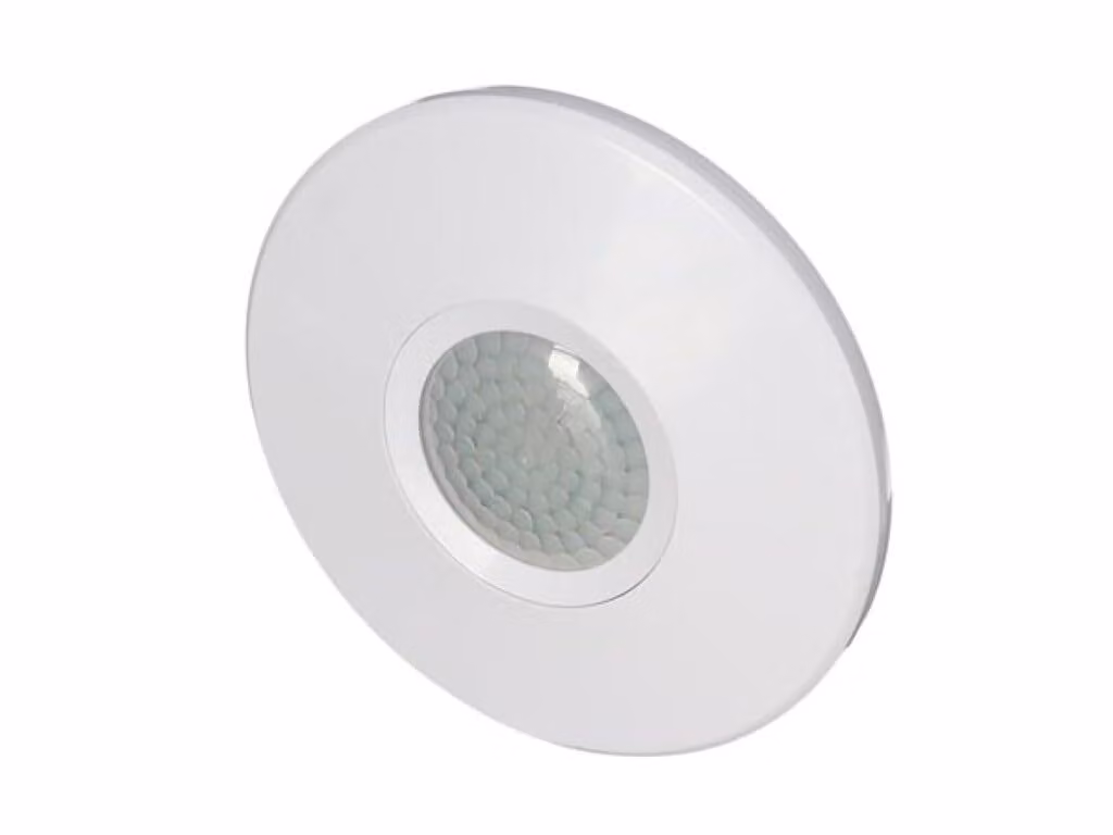 Rilevatore di movimento Pir per montaggio a soffitto - Bianco