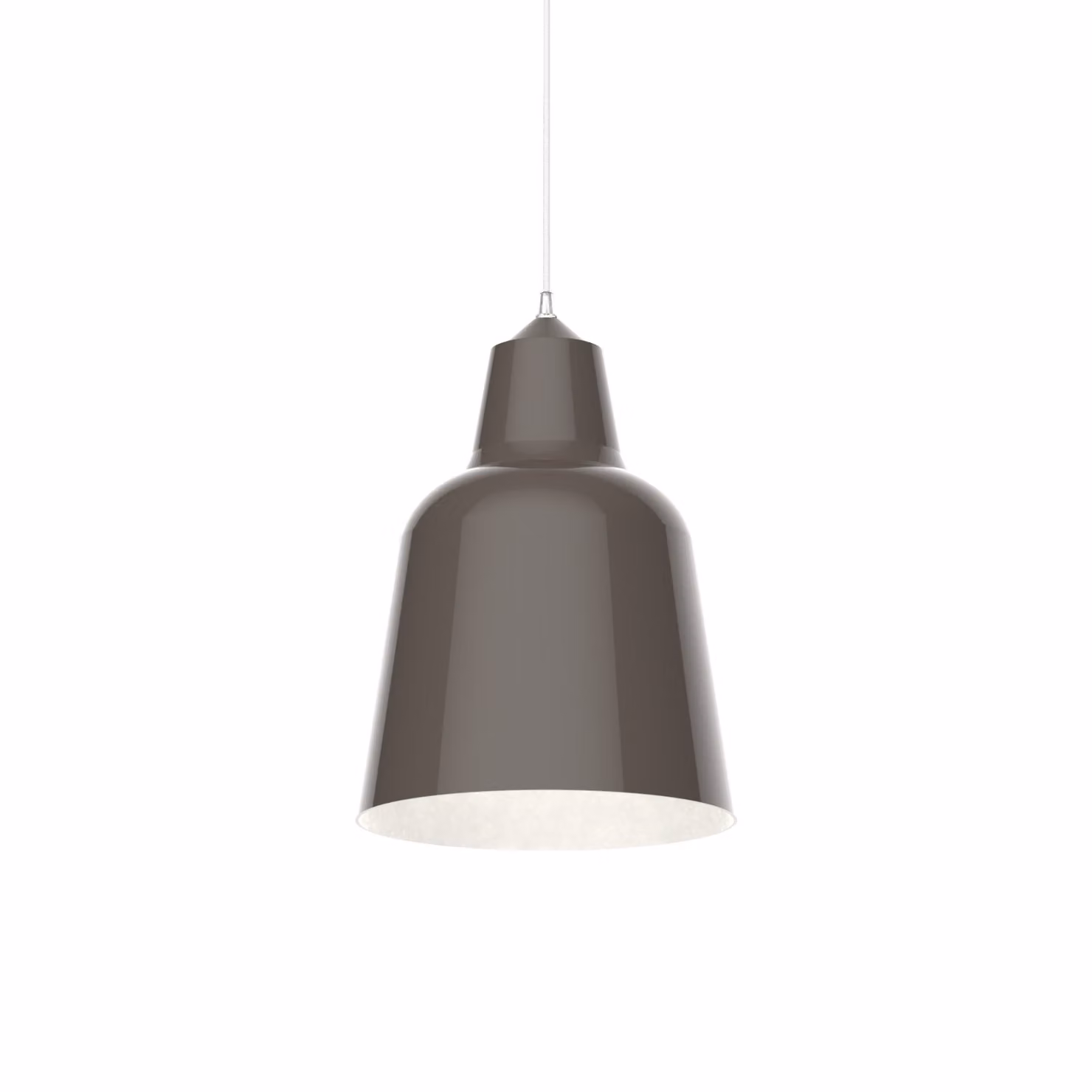 Lampada A Sospensione Dong Bicolore Lucida
