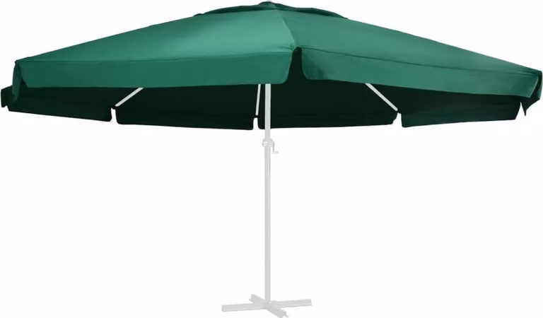 Maison Exclusive - Copertura di ricambio per ombrellone verde 610 cm