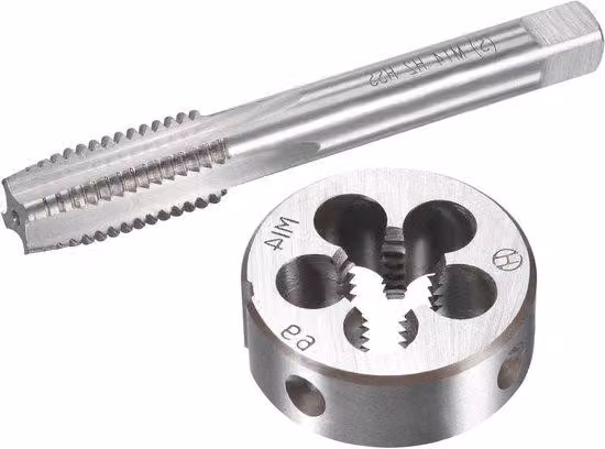 Set di maschi e matrici metrici M14 x 2 mm per riparazioni e fai da te - Set di maschi per impieghi gravosi