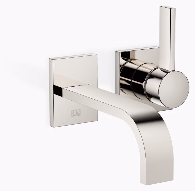Dornbracht MEM Mitigeur monocommandé mural pour lavabos sans vidage, saillie 177mm, 36860782-08, 36860782-08