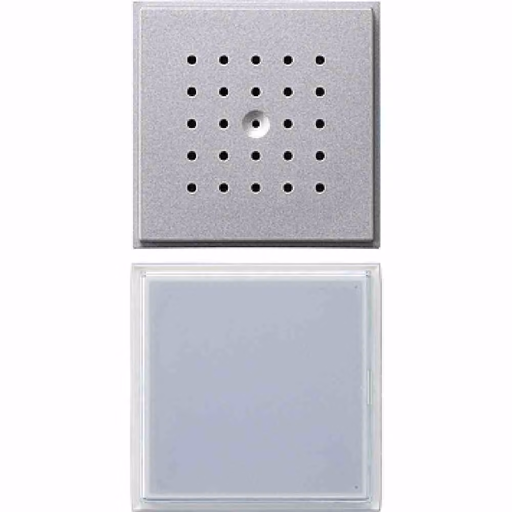 Posto esterno GIRA 1-gang colore alluminio 126065 TX44 (WG UP)