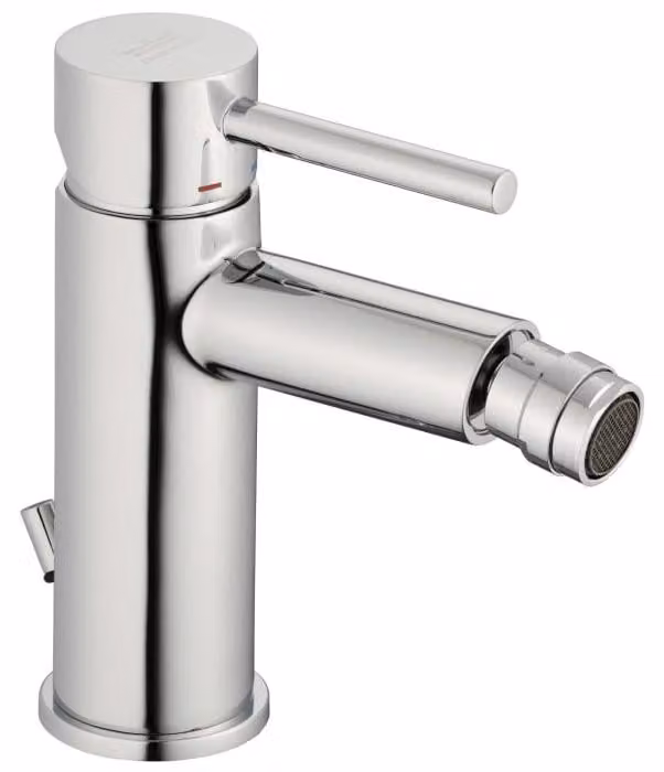 Miscelatore monocomando per bidet Kronenbach AQA 2.0, completo di gruppo di scarico