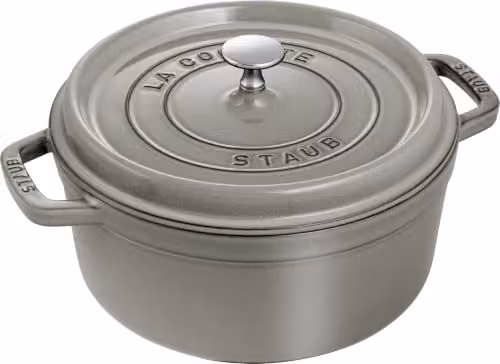 STAUB La Cocotte Casseruola, Ghisa, Grigio Grafite, 24 cm