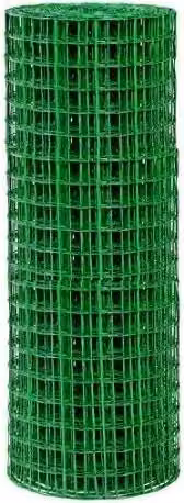 Rete elettrosaldata Blinky 57215 in acciaio plasticata verde, maglia 51x51 mm, H 150 cm x 25 metri – 1