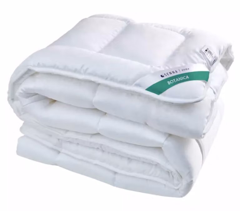 Piumino, piumino per tutte le stagioni 160x200 BOTANICA Senna Home, naturale, raso, Lyocell, Lyocell