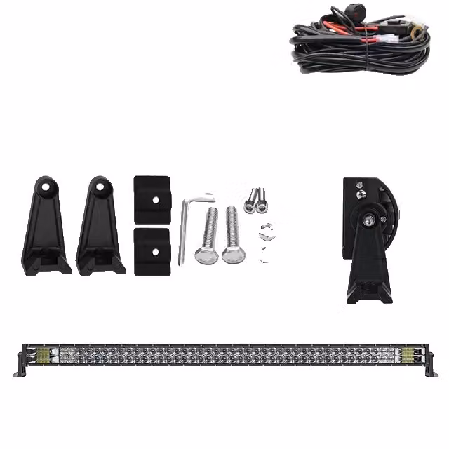 Striscia luminosa a LED, 1020W ad alta potenza, tecnologia combi-beam, 52straight con cavo