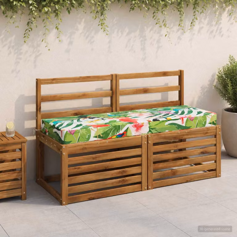 Cuscino per la seduta vidaXL SOEST multicolore in poliestere con rivestimento lavabile e resistente ai raggi UV
