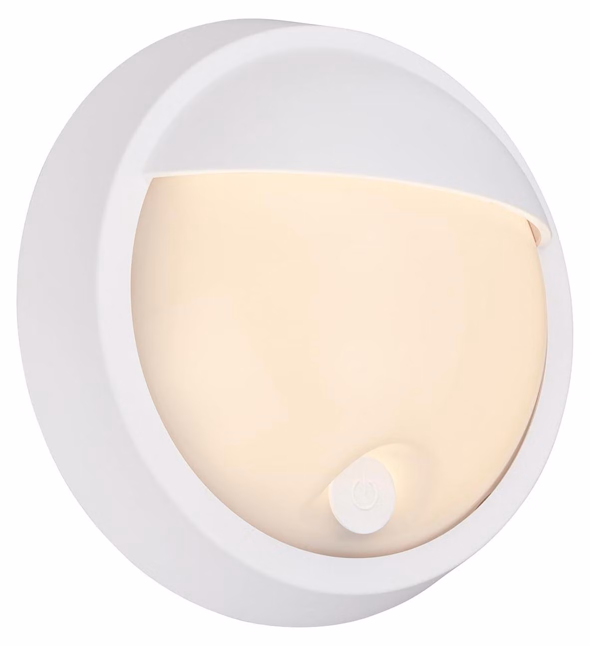 Lampada da parete a LED per esterni, a batteria, dimmerabile, con timer, dimensioni 17x7 cm, colore bianco, 701 lumen, 3000K