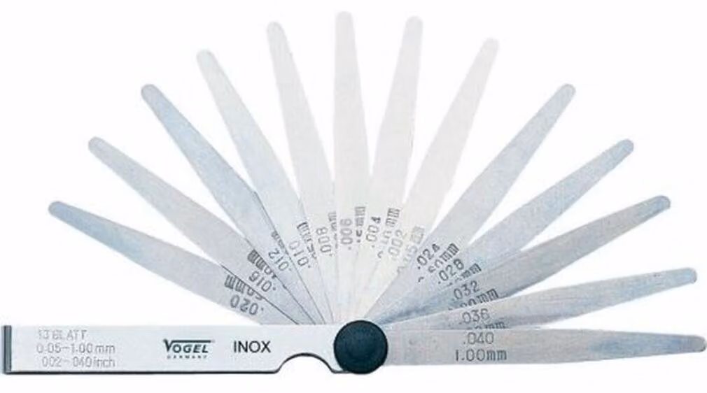 Spessimetro Vogel INOX 13 lame 0,05-1,0 mm, 413105
