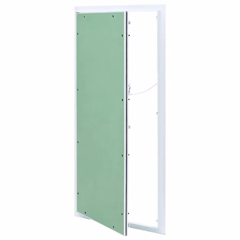 vidaXL Pannello di Accesso in Alluminio Verde e Argento L: 45 cm, H: 85 cm